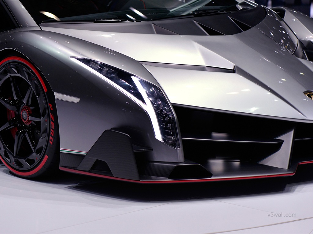 2013 람보르기니 Veneno 고급 supercar HD 배경 화면 #20 - 1024x768