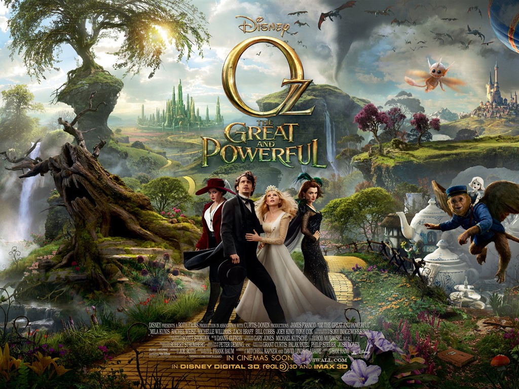 Oz The Great and Powerful 綠野仙踪 高清壁紙 #20 - 1024x768