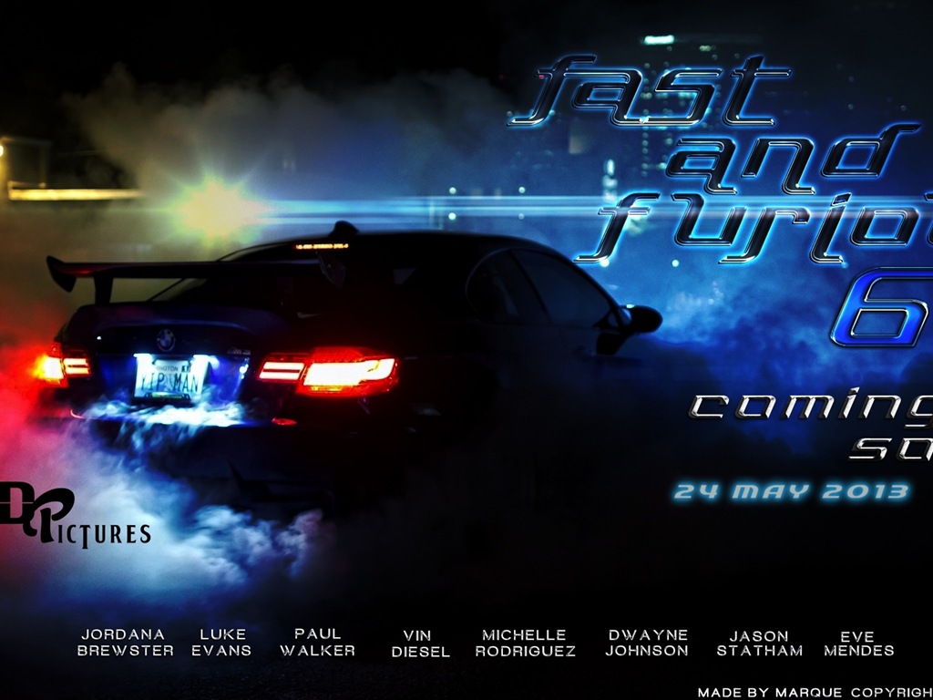 Fast And Furious 6 速度與激情6 高清電影壁紙 #3 - 1024x768