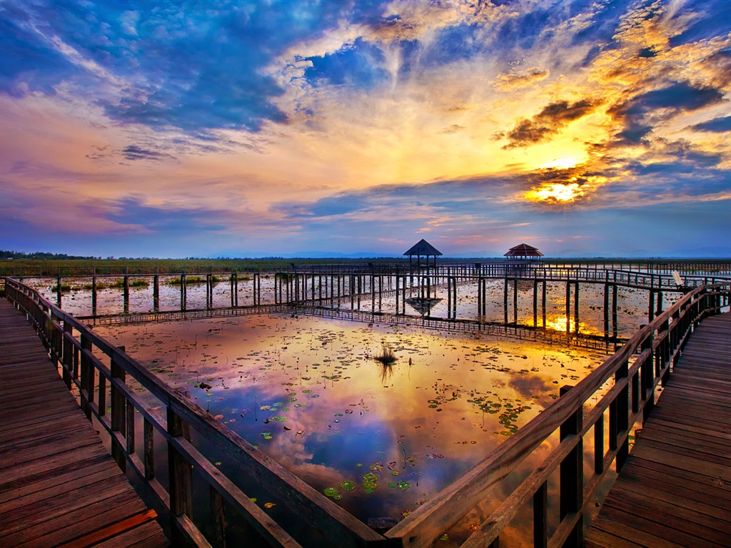 Windows 8 theme wallpaper: beautiful scenery in Thailand #4 - 1024x768