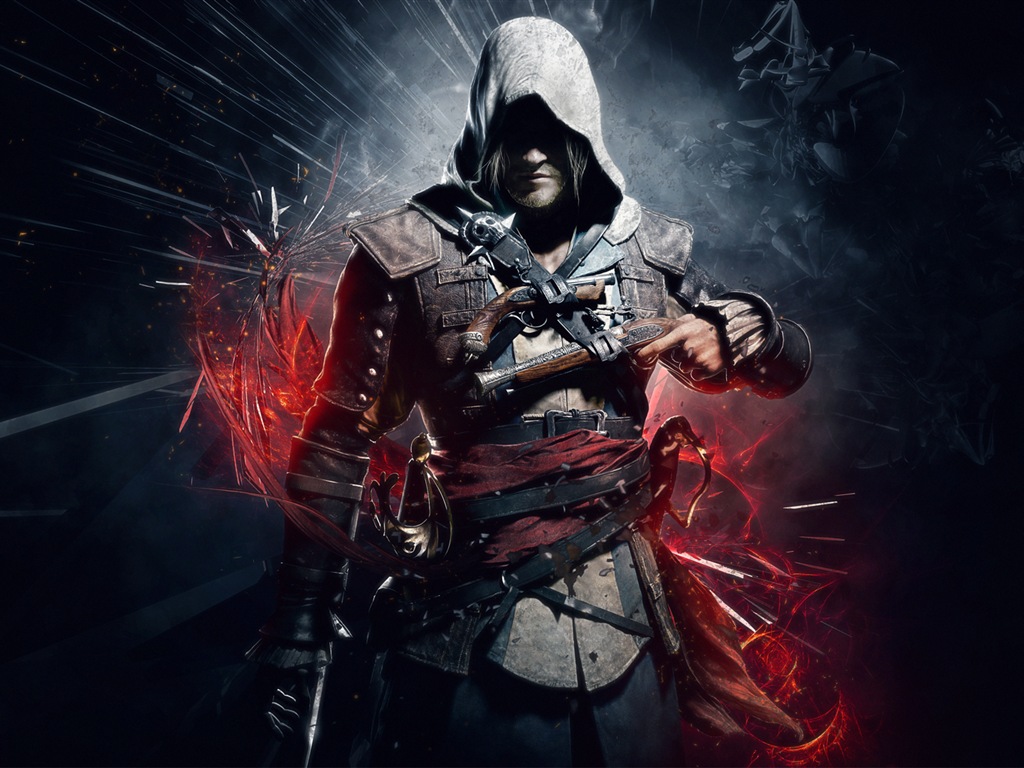Assassin's Creed IV: Black Flag 刺客信條4：黑旗 高清壁紙 #1 - 1024x768