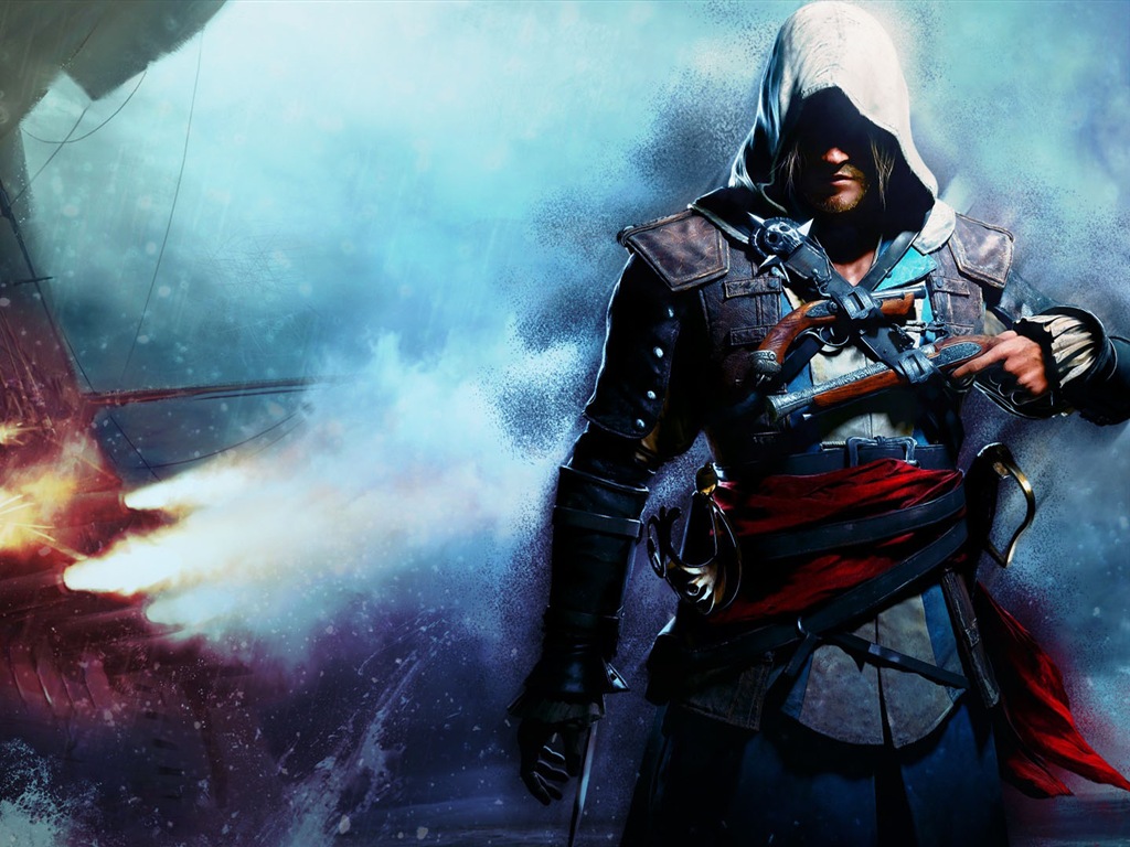 Assassin's Creed IV: Black Flag 刺客信条4：黑旗 高清壁纸2 - 1024x768