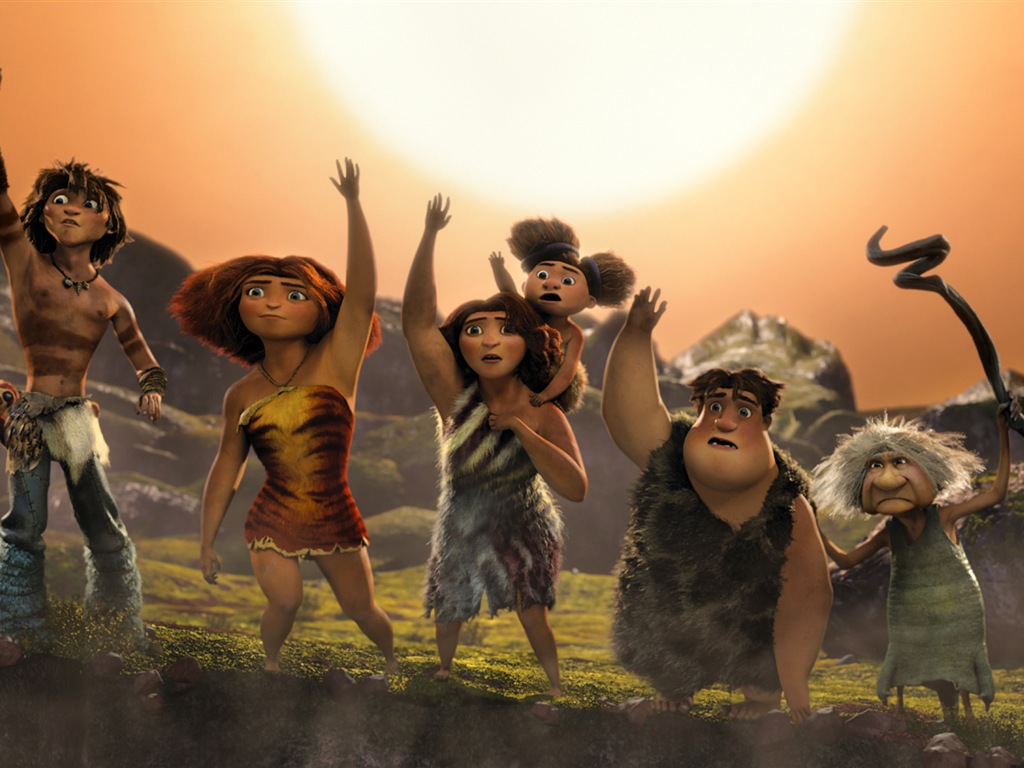 The Croods 疯狂原始人 高清电影壁纸4 - 1024x768