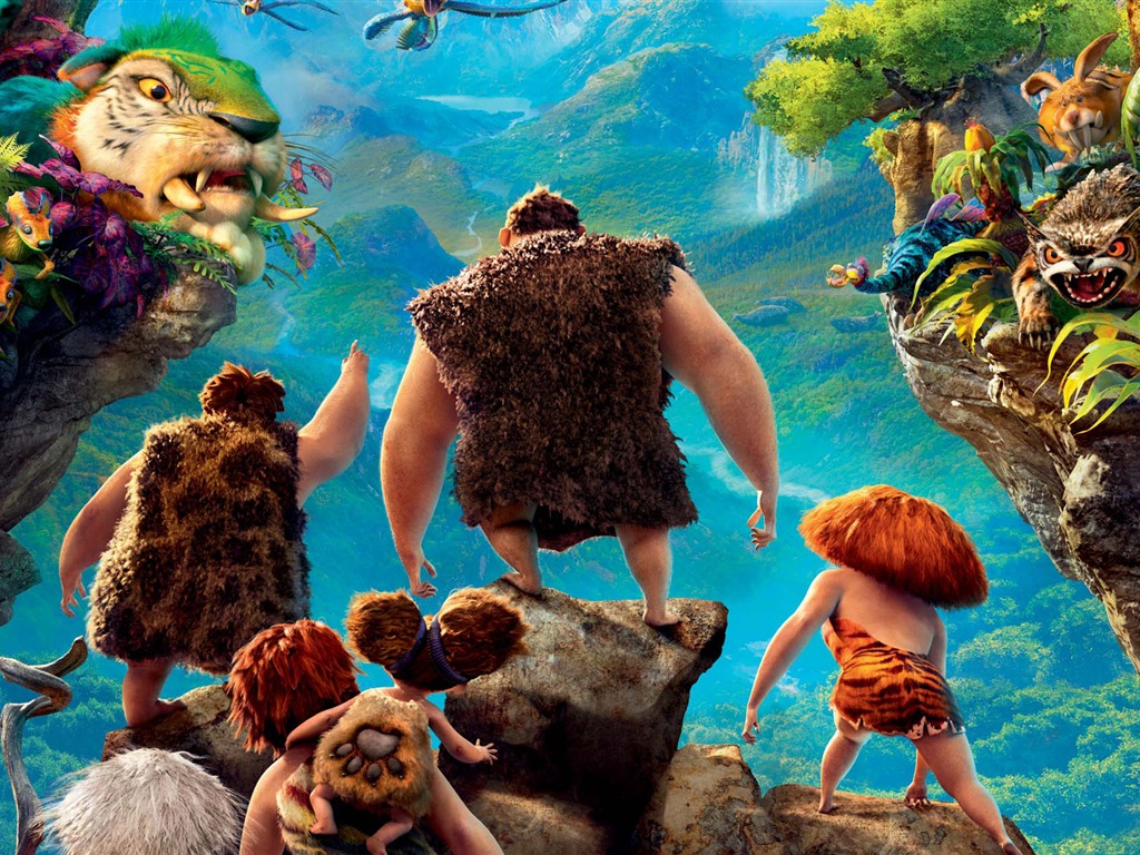 The Croods 瘋狂原始人 高清電影壁紙 #5 - 1024x768