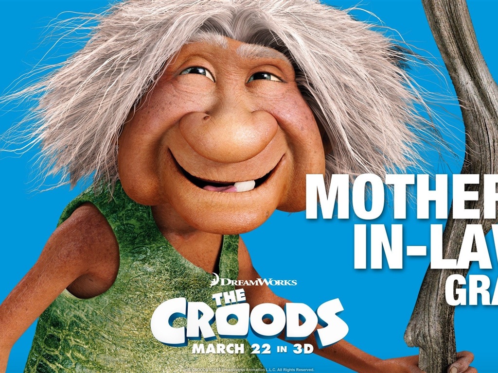 The Croods 疯狂原始人 高清电影壁纸6 - 1024x768