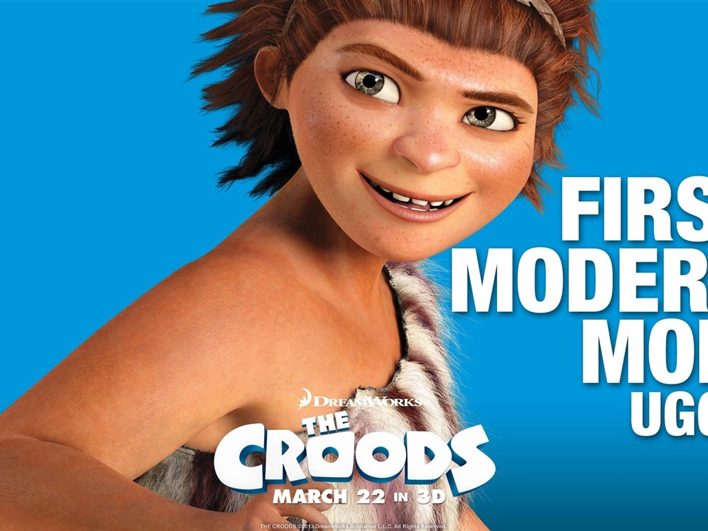 Croods HDムービーの壁紙 #7 - 1024x768