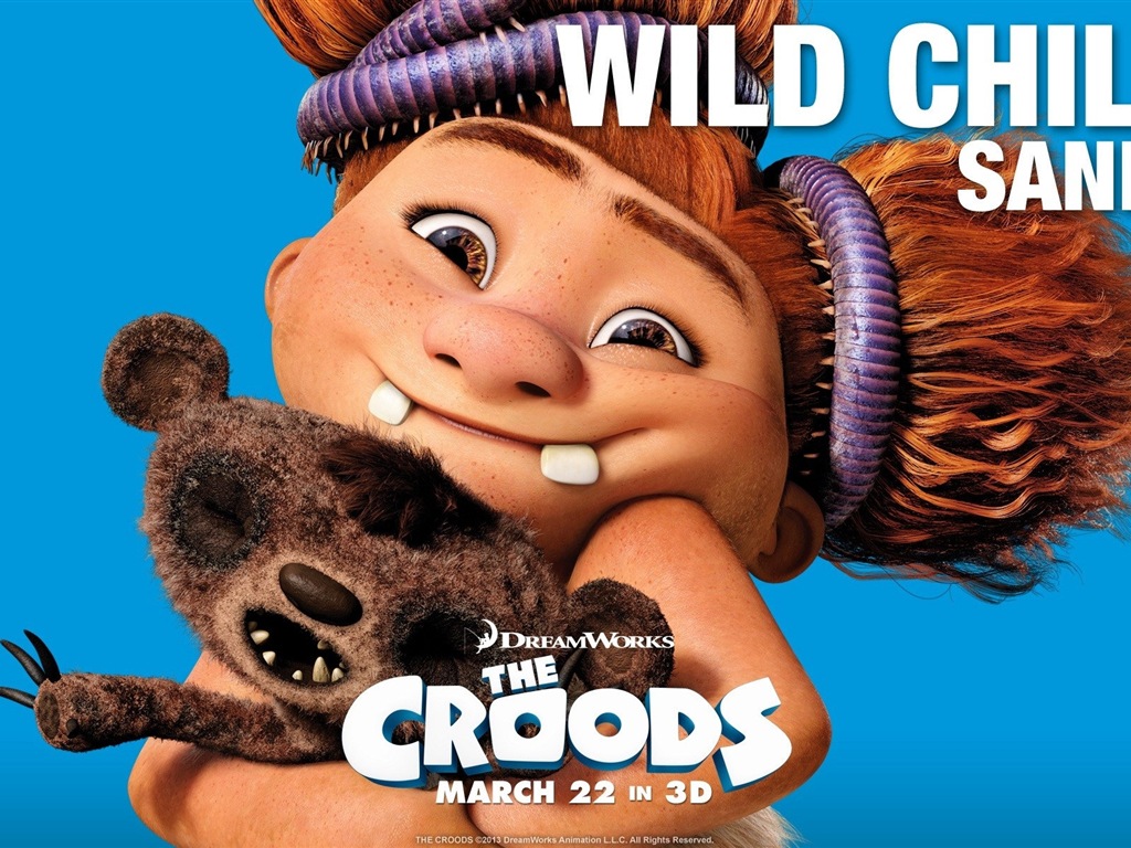 Croods HDムービーの壁紙 #9 - 1024x768