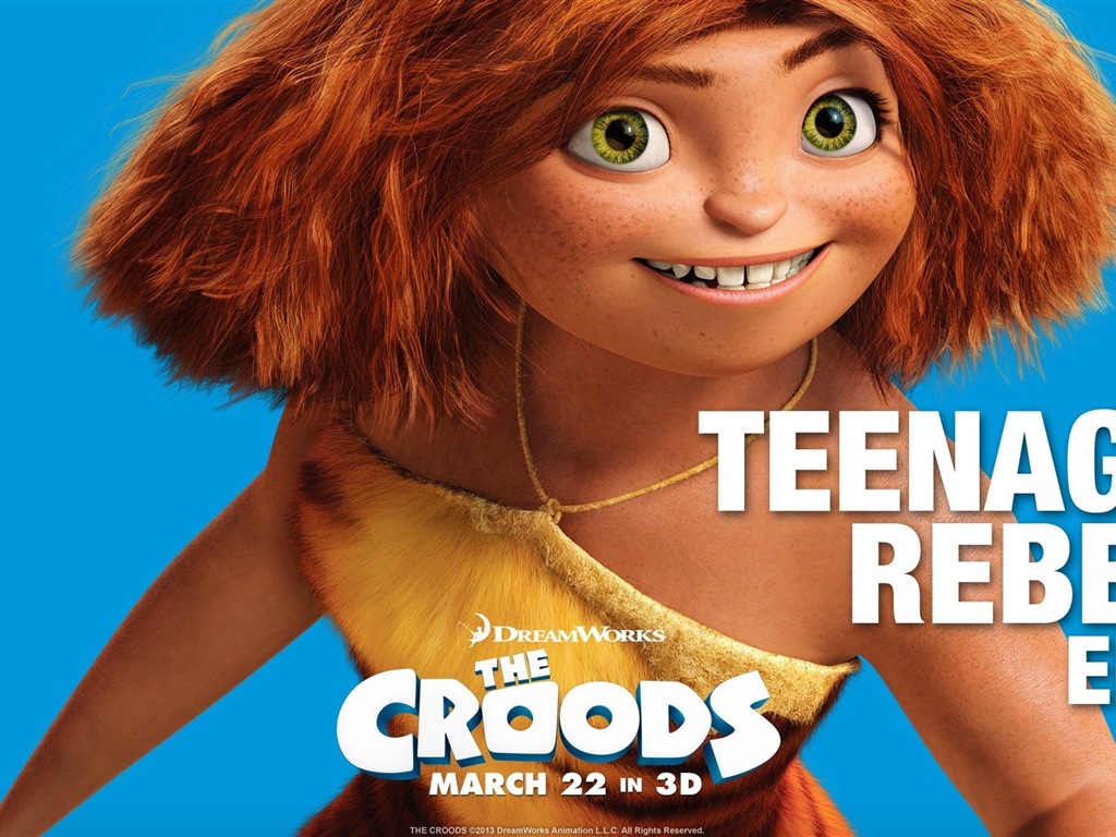 The Croods 疯狂原始人 高清电影壁纸10 - 1024x768