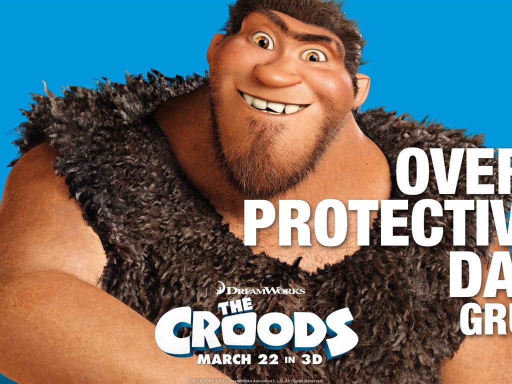 Croods HDムービーの壁紙 #11 - 1024x768