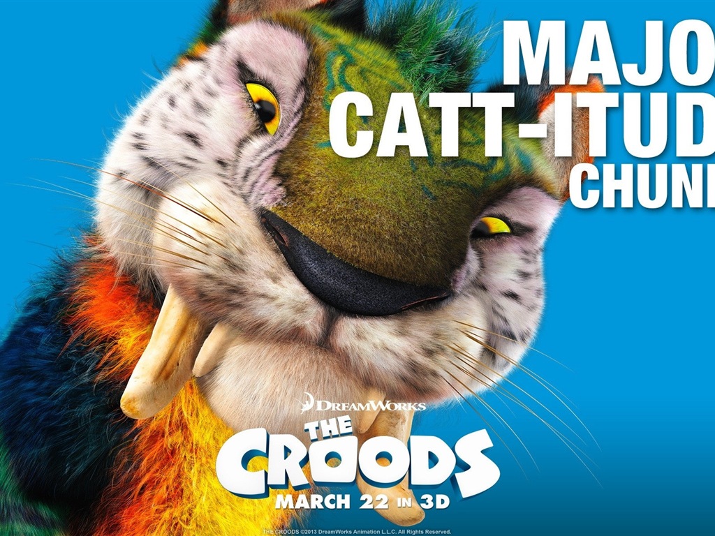 The Croods 疯狂原始人 高清电影壁纸12 - 1024x768
