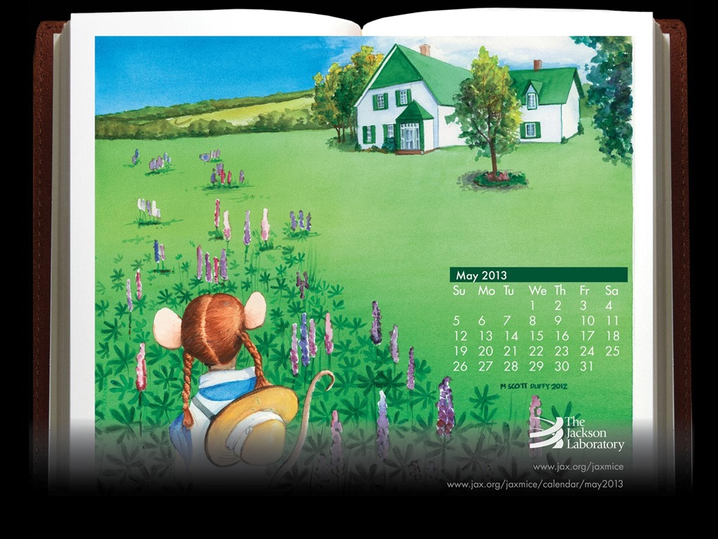 2013年5月 月曆壁紙(一) #8 - 1024x768
