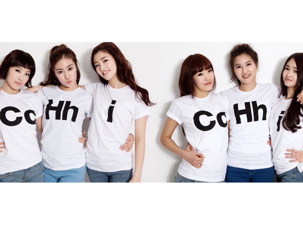 CHI CHI korejská dívčí skupina hudební HD Tapety na plochu #3 - 1024x768
