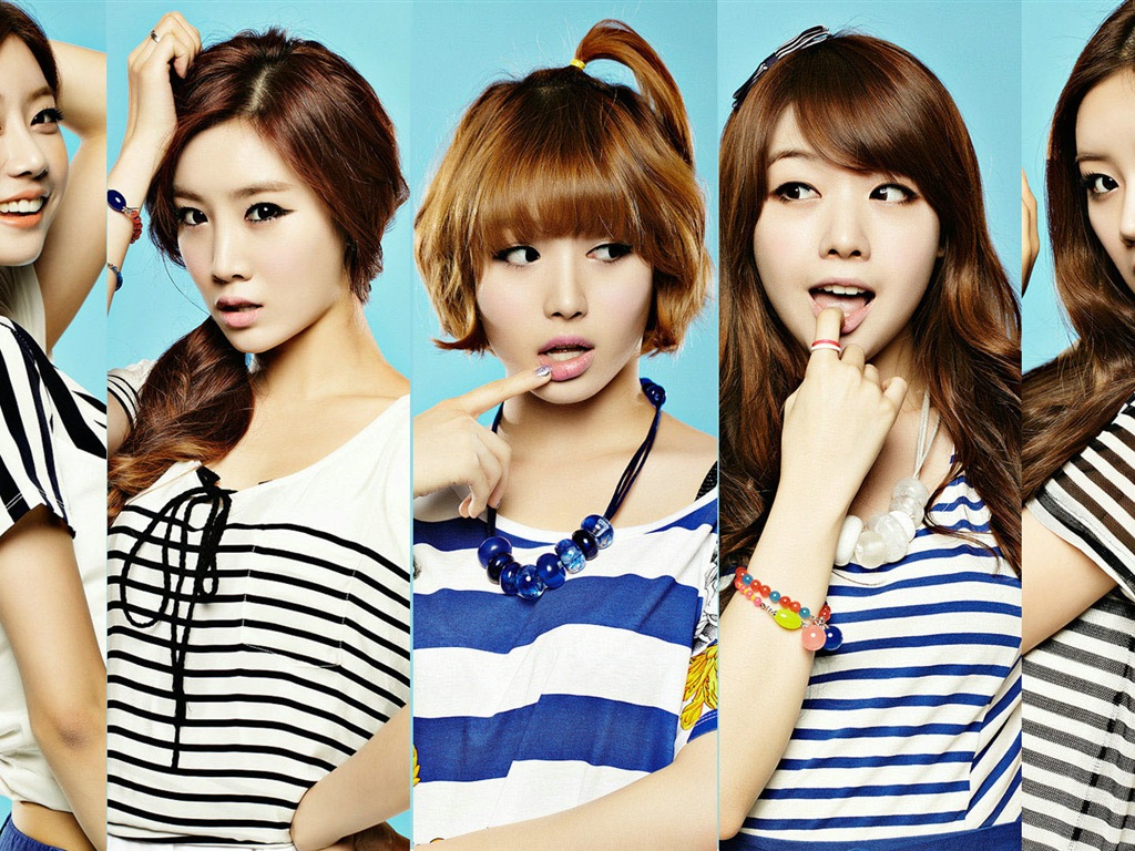 Dívčí Den Korea pop music dívky tapety #3 - 1024x768
