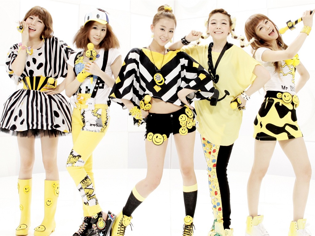 Dívčí Den Korea pop music dívky tapety #8 - 1024x768