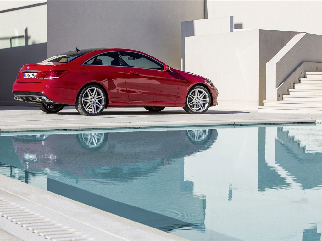 2014 Mercedes-Benz E-Class Coupe 奔馳跑車高清壁紙 #2 - 1024x768