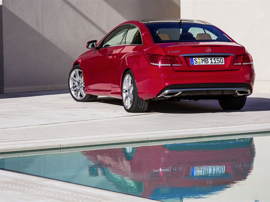 2014 Mercedes-Benz E-Class Coupe 奔馳跑車高清壁紙 #4 - 1024x768