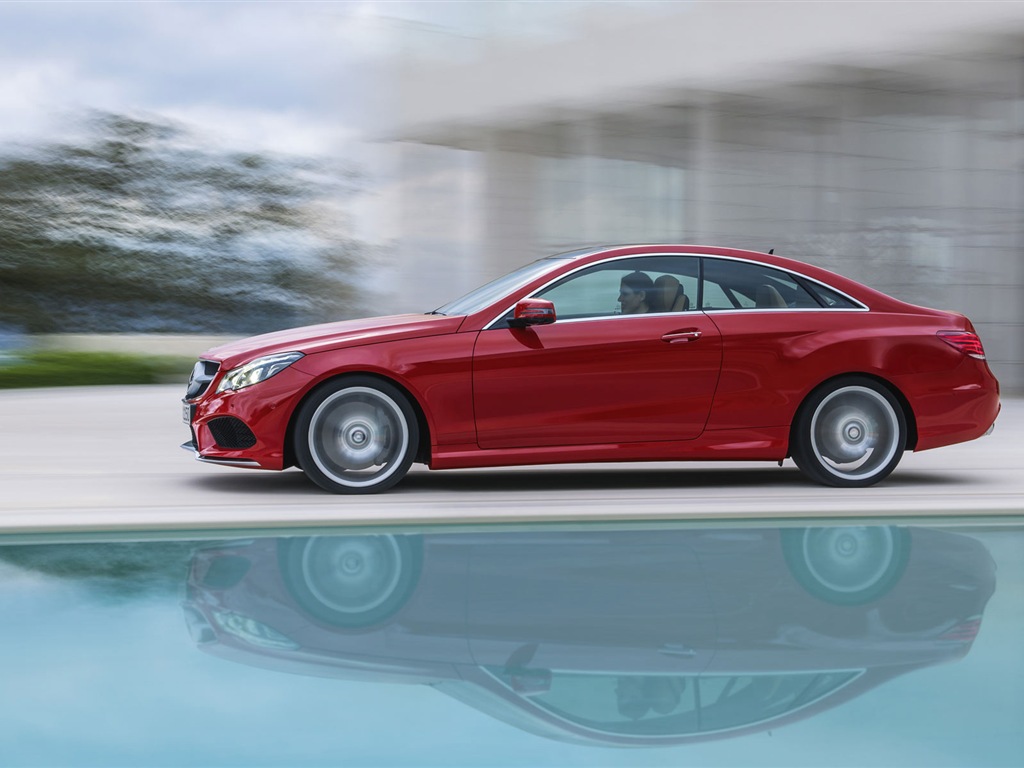 2014 Mercedes-Benz E-Class Coupe 奔驰跑车高清壁纸5 - 1024x768