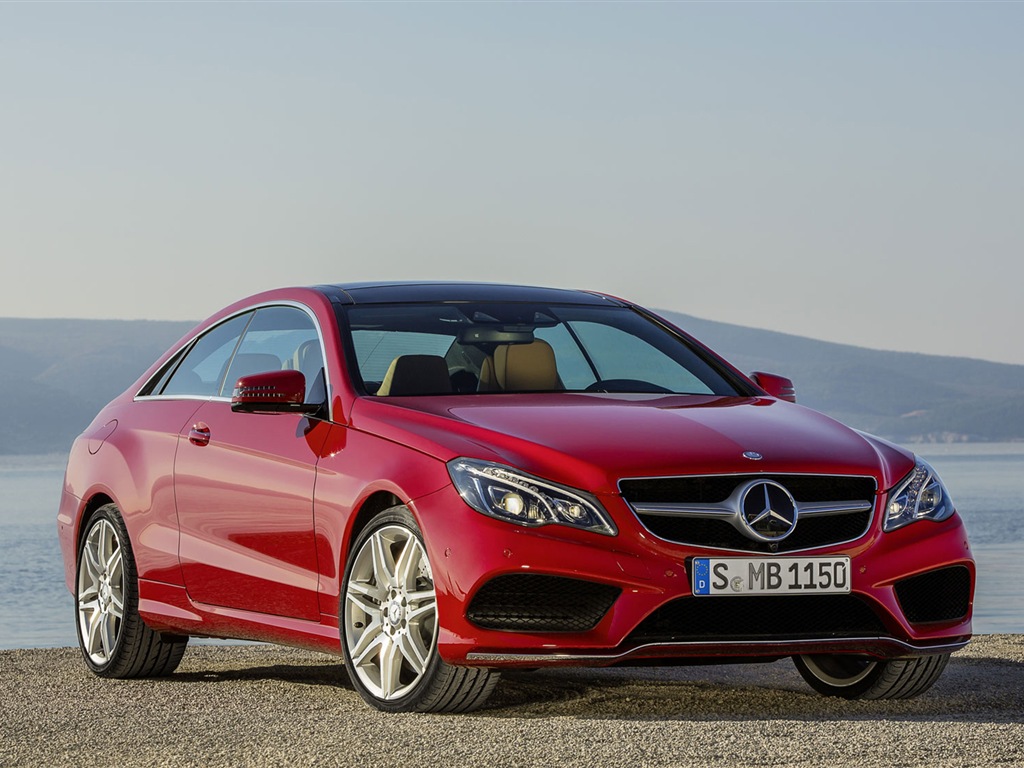 2014 Mercedes-Benz E-Class Coupe 奔驰跑车高清壁纸6 - 1024x768