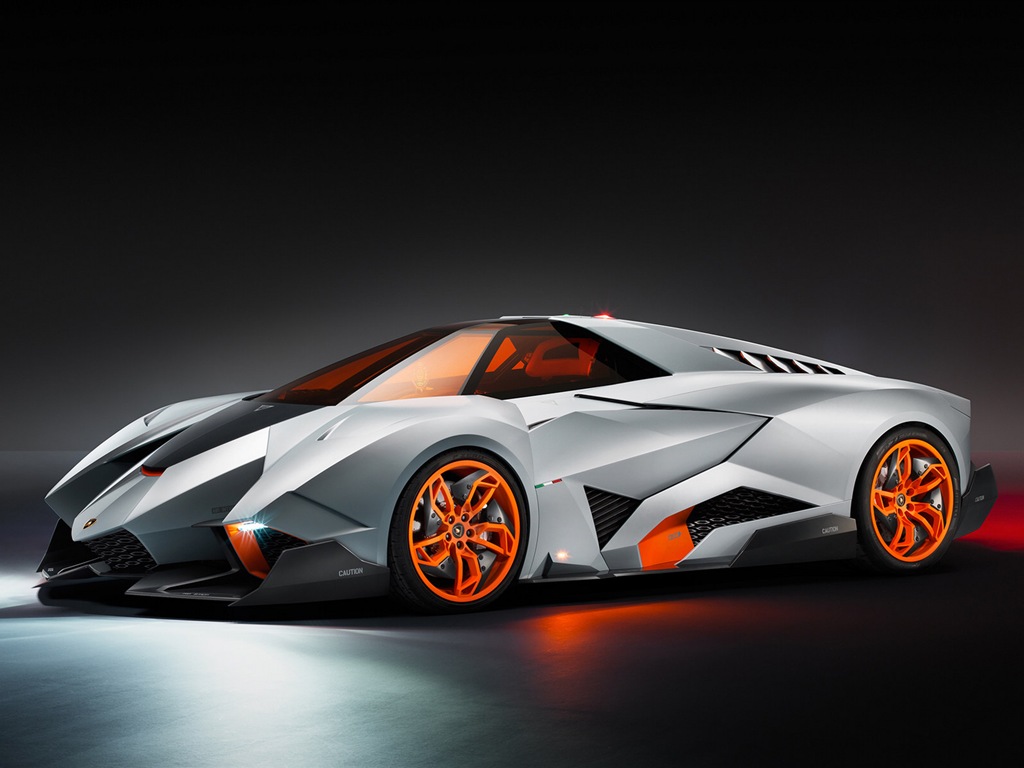 Lamborghini Egoista Konzept Supersportwagen HD Wallpaper #1 - 1024x768