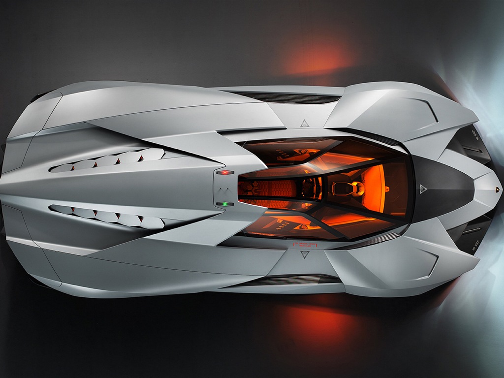 Lamborghini Egoista Concept supercar écran HD #2 - 1024x768