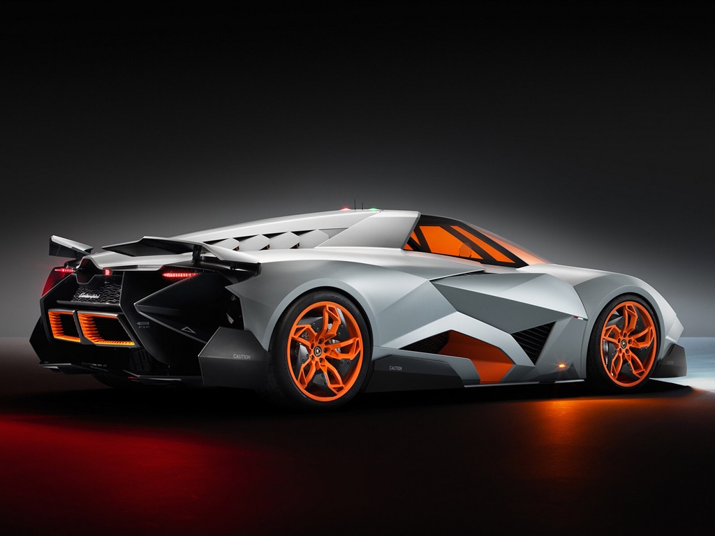 Lamborghini Egoista Concept 蘭博基尼Egoista概念超級跑車 高清壁紙 #5 - 1024x768