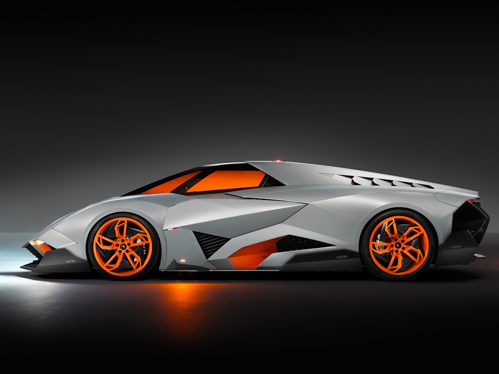 Lamborghini Egoista Concept supercar écran HD #6 - 1024x768