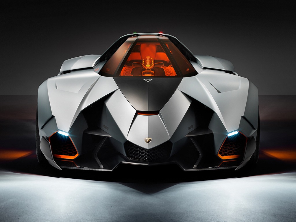 Lamborghini Egoista Concept 兰博基尼Egoista概念超级跑车 高清壁纸7 - 1024x768