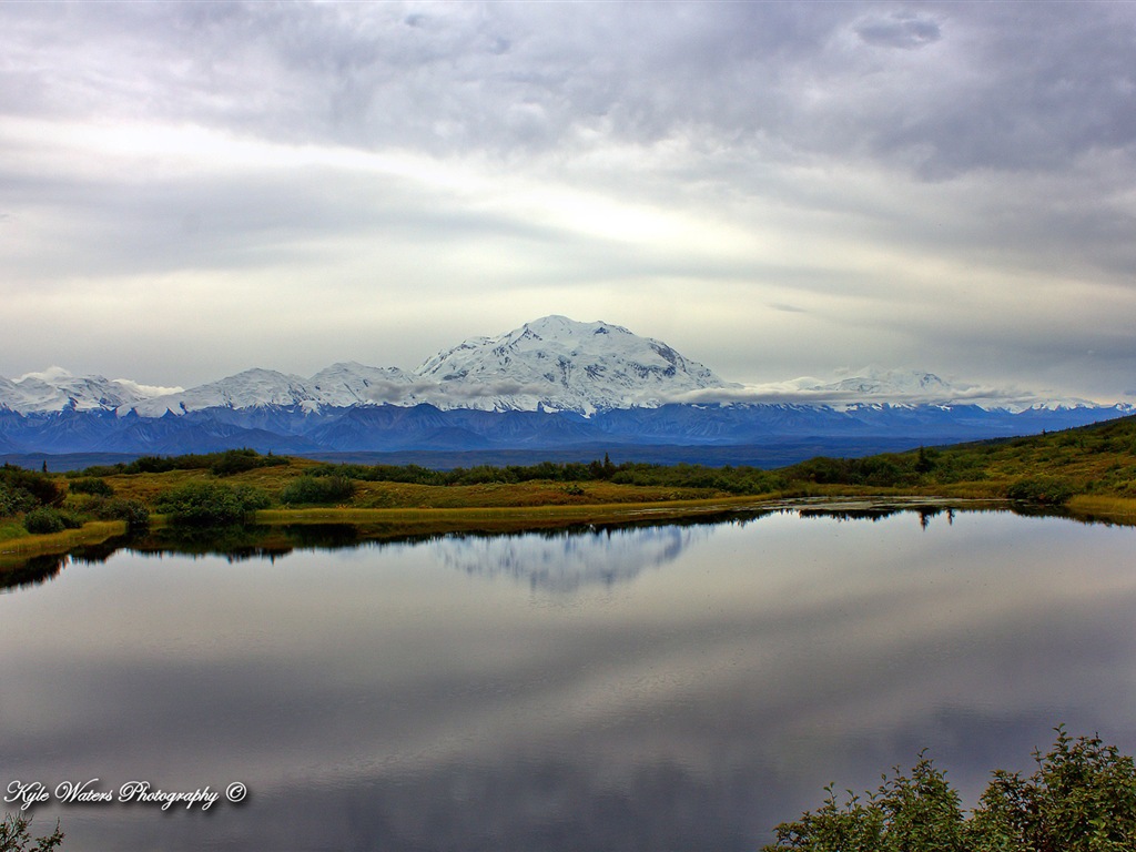 Windows 8 thème fond d'écran: Alaska paysage #5 - 1024x768