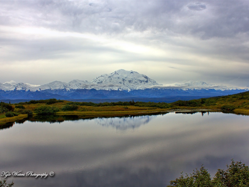 Windows 8 es el tema de fondo de pantalla: Alaska Paisaje #5 - 1024x768