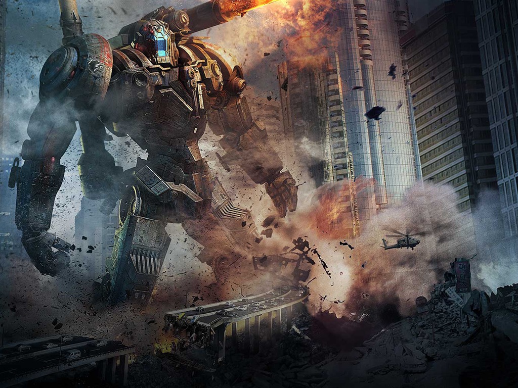 Pacific Rim 2013 HD film tapety na plochu #16 - 1024x768