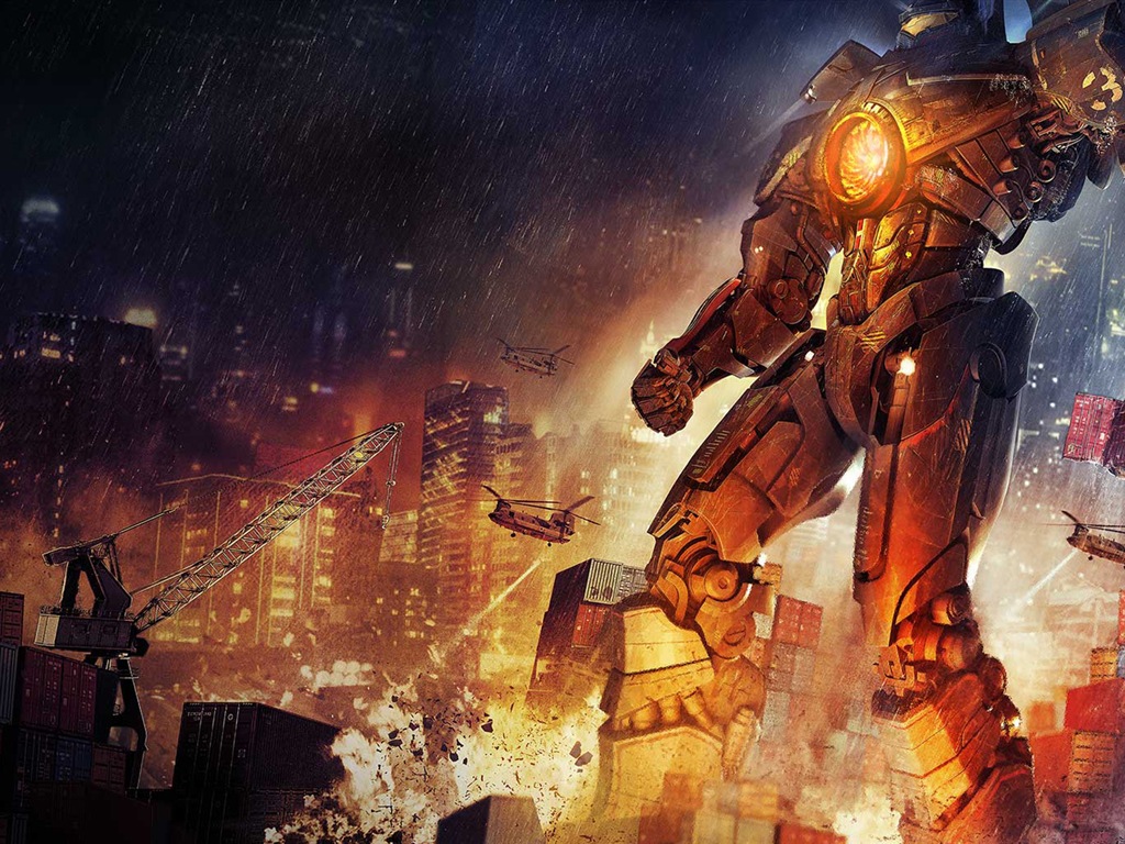 Pacific Rim 2013 fondos de pantalla de películas HD #18 - 1024x768