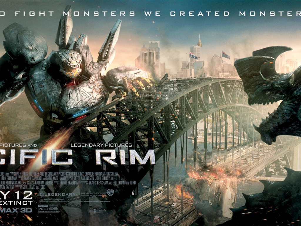 Pacific Rim 2013 fondos de pantalla de películas HD #20 - 1024x768