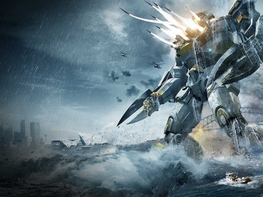 Pacific Rim 2013 HD film tapety na plochu #23 - 1024x768