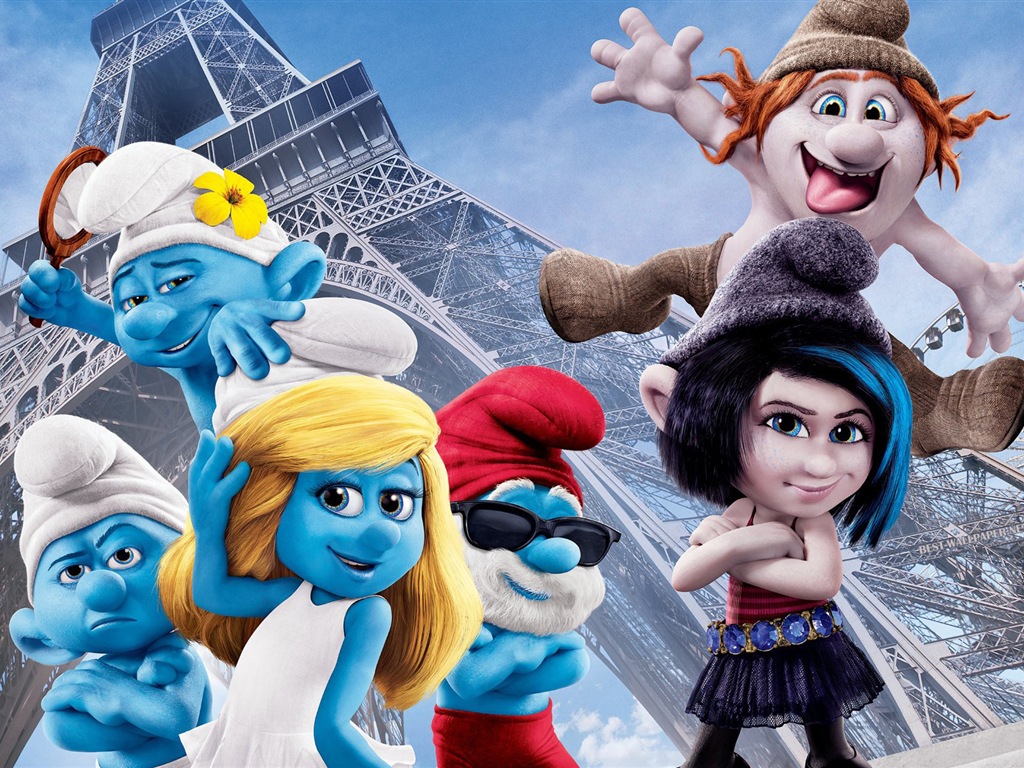 The Smurfs 2 蓝精灵2 高清电影壁纸1 - 1024x768