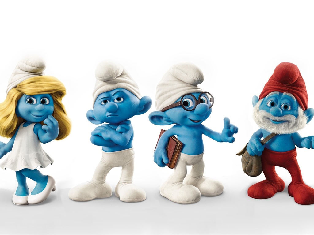 The Smurfs 2 蓝精灵2 高清电影壁纸3 - 1024x768