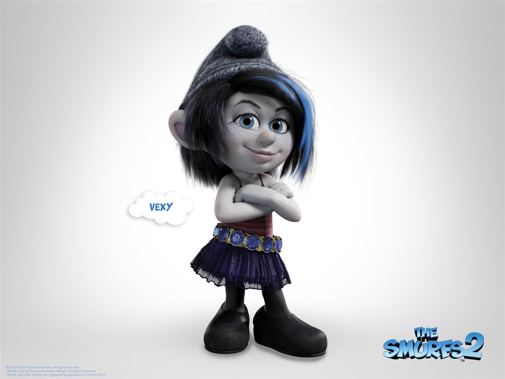 The Smurfs 2 蓝精灵2 高清电影壁纸11 - 1024x768