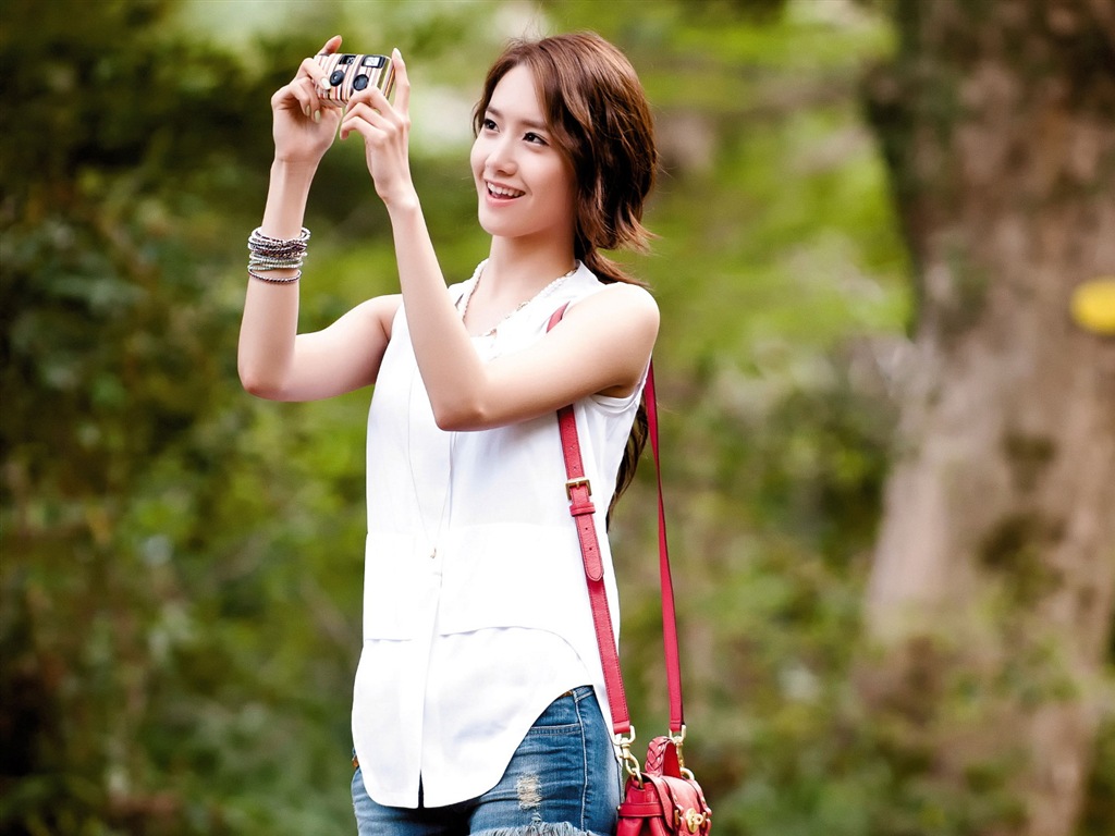 Girls Generation, Lim Yoona fondos de pantalla de alta definición #15 - 1024x768