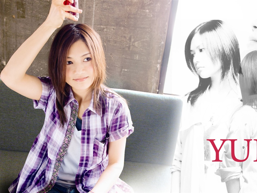 Japanese singer Yoshioka Yui HD wallpapers #18 - 1024x768