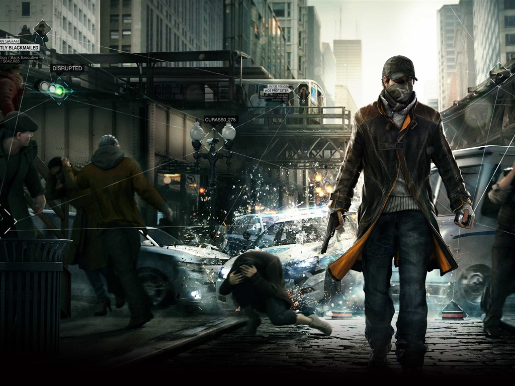 Watch Dogs 谍战危机 2013游戏高清壁纸1 - 1024x768