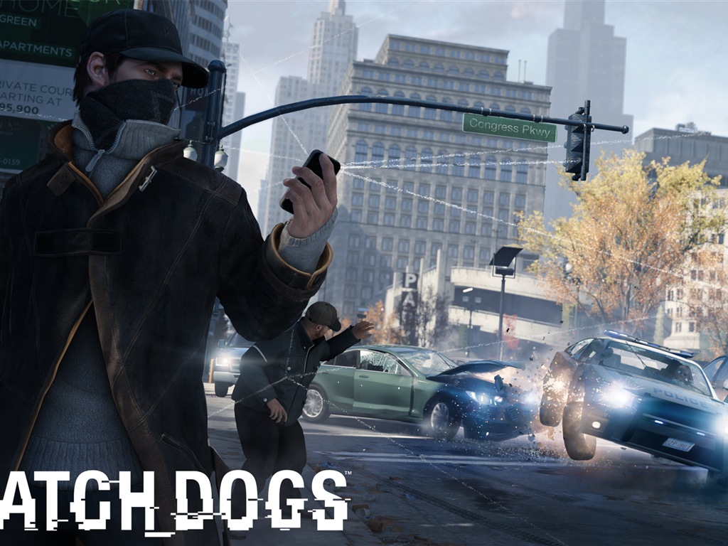 Watch Dogs 谍战危机 2013游戏高清壁纸4 - 1024x768