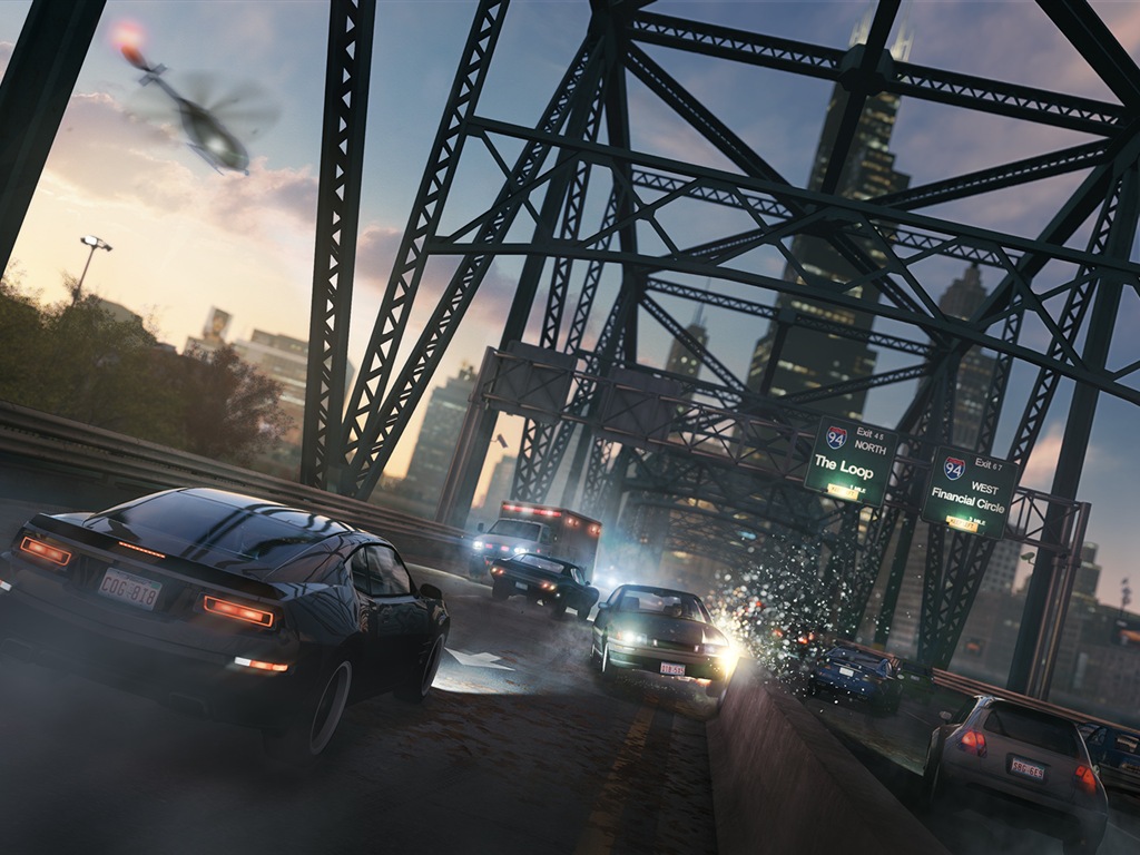 Watch Dogs 谍战危机 2013游戏高清壁纸13 - 1024x768