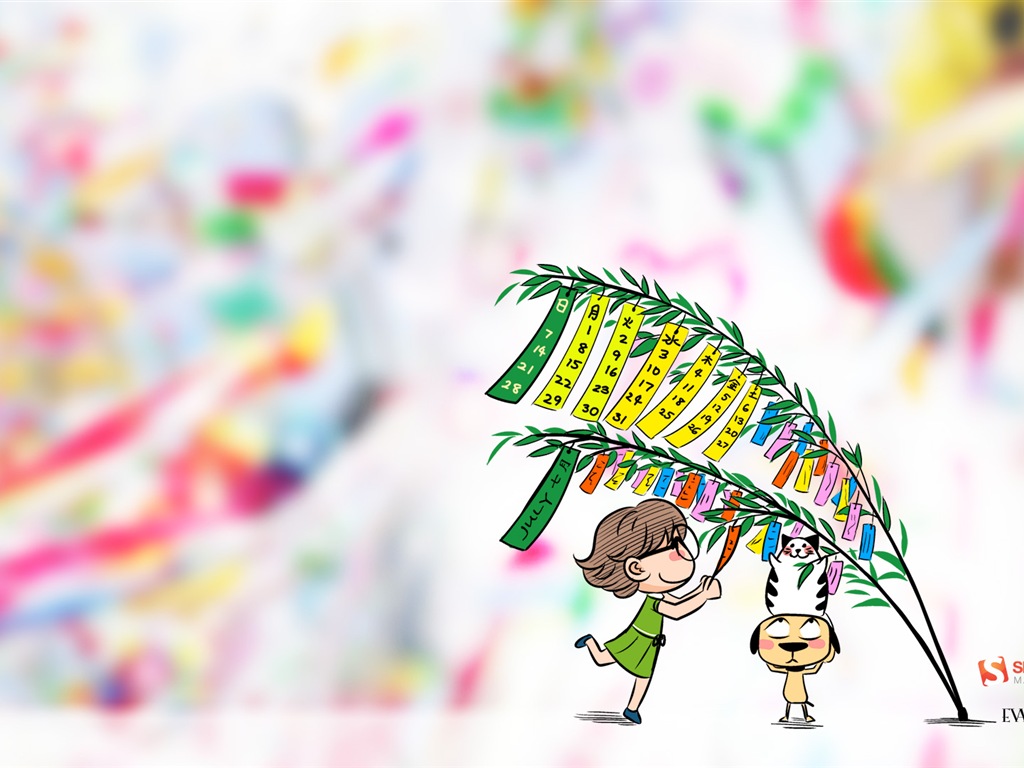 2013年7月 月曆壁紙(二) #13 - 1024x768