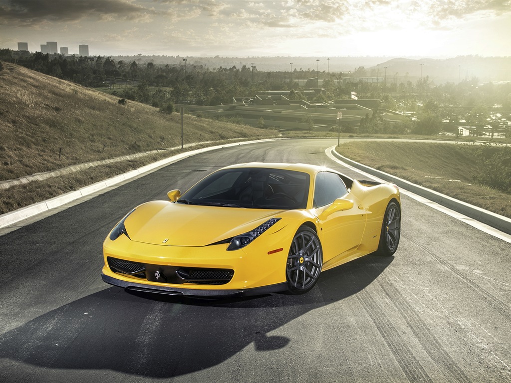 2013 Ferrari 458 Italia with 458-V 法拉利 高清壁纸1 - 1024x768