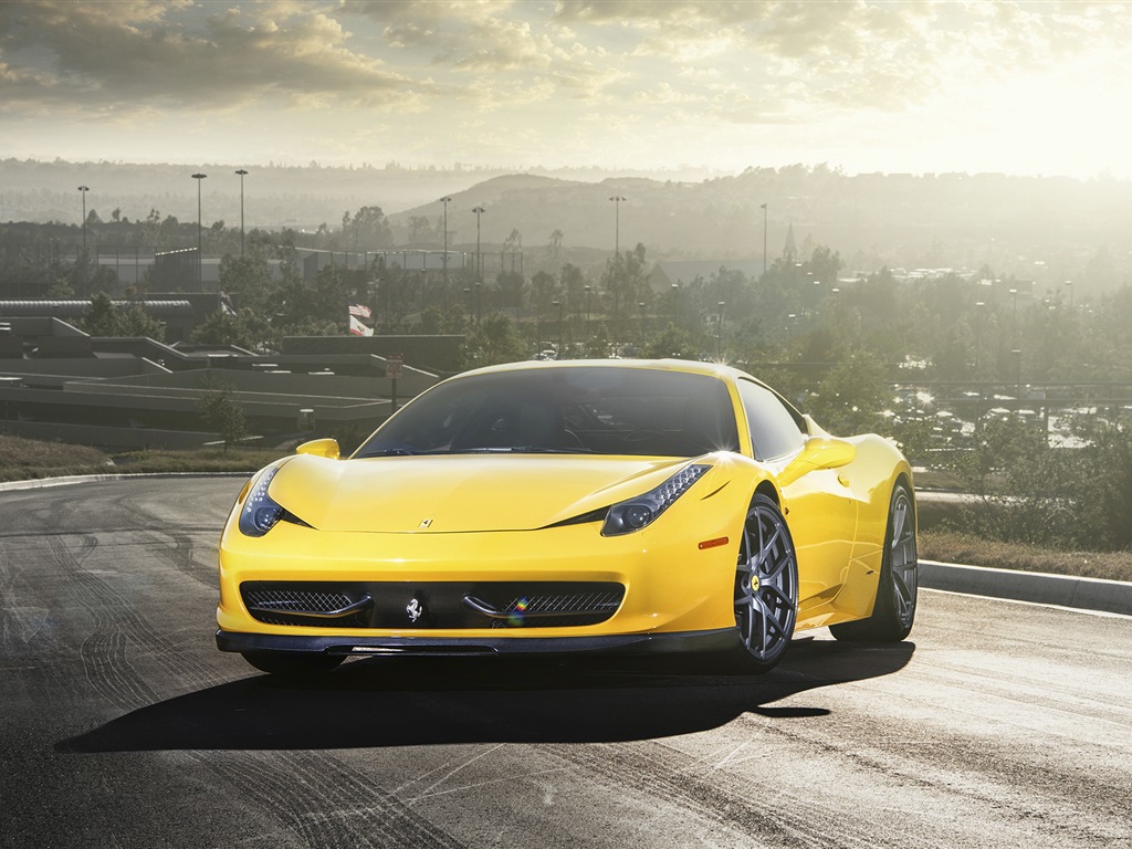 2013 Ferrari 458 Italia with 458-V 法拉利高清壁紙 #2 - 1024x768