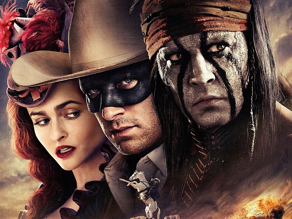 The Lone Ranger fonds d'écran de films HD #1 - 1024x768