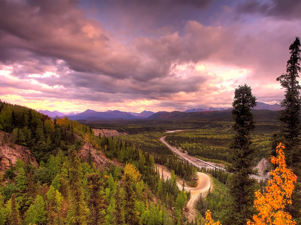 Denali National Park HD landscape wallpapers #13 - 1024x768