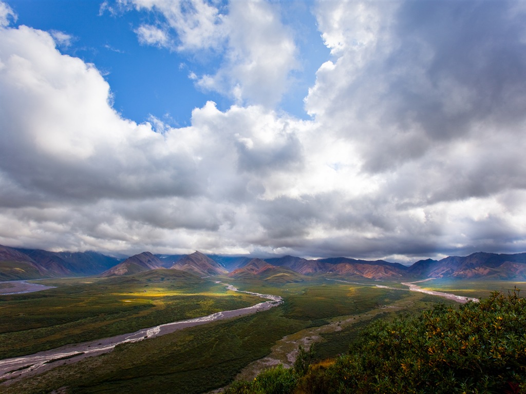 Denali National Park 迪納利國家公園 高清風景壁紙 #18 - 1024x768