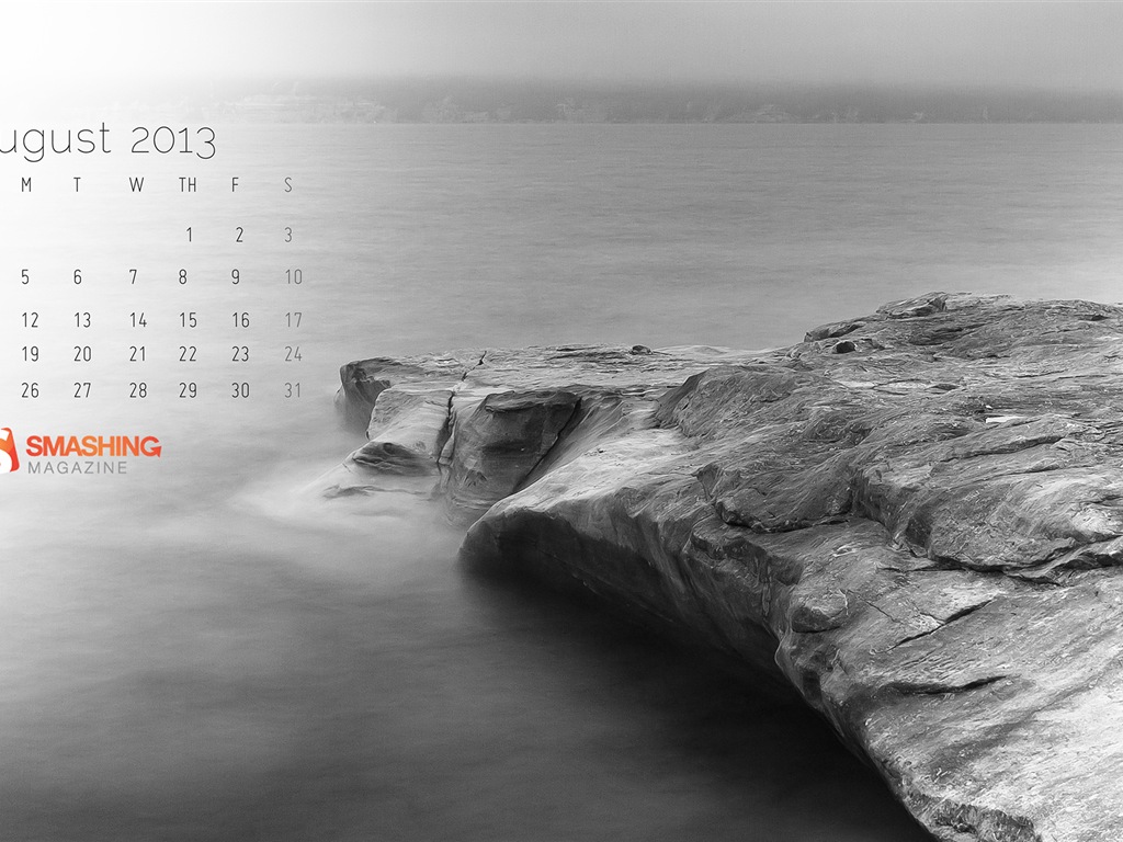 2013年8月 月曆壁紙(二) #11 - 1024x768