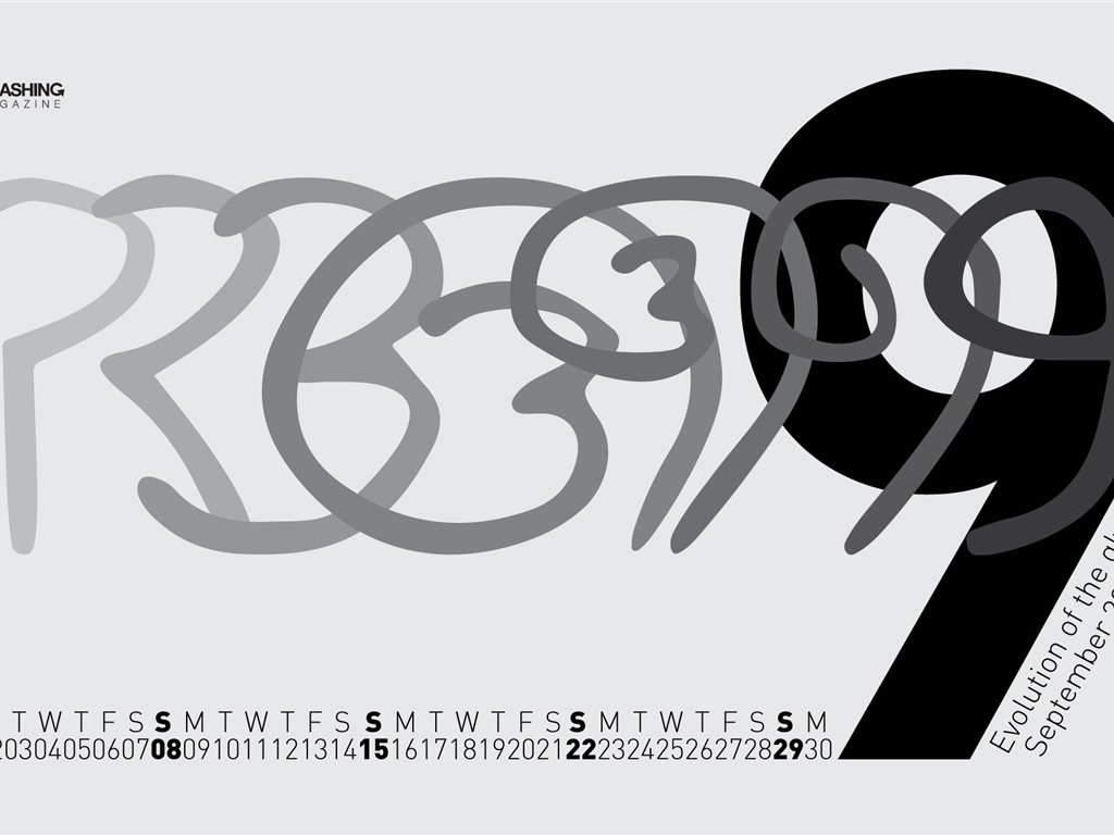 2013年9月 月曆壁紙(二) #14 - 1024x768