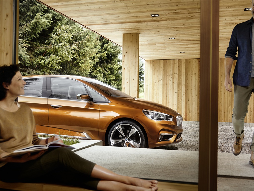 2013 BMW Concept activos Tourer fondos de pantalla de alta definición #3 - 1024x768